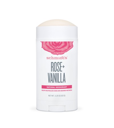 Schmidt's Naturals Deodorant Stick - Rose Vanilla