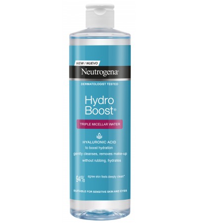 Neutrogena Hydro Boost Triple Micellar Water, 400 ml
