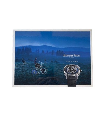 New Audemars Piguet Seek Beyond advertising card