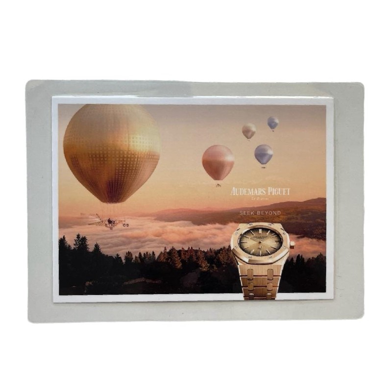 Рекламна картичка Audemars Piguet Seek Beyond Рекламна картичка Audemars Piguet Seek Beyond