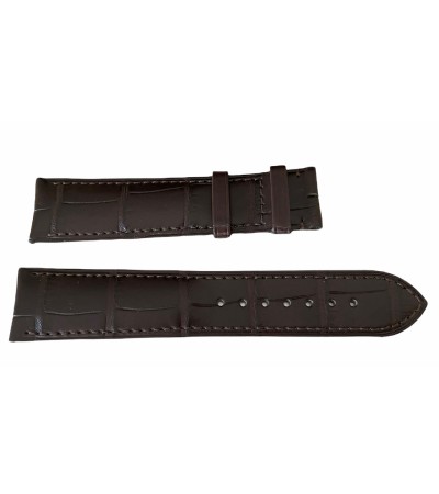 New Cartier watch brown leather strap KD1QBN87 20mm