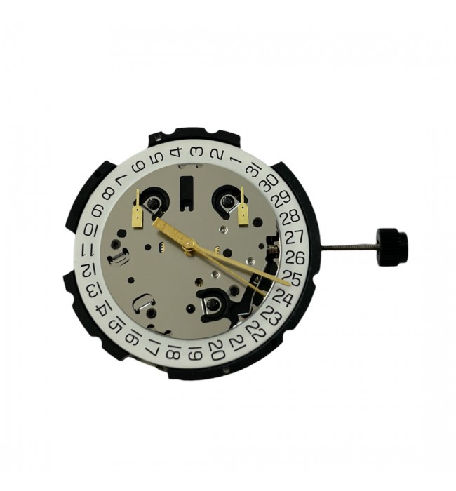 New ESA G10.21A G10.211 ETA chronograph quartz movement SS-CLD(4) HORIZ-CHR (3Z)
