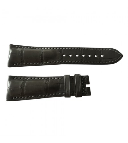 New Heuer Carrera alligator dark gr ...