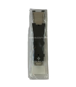 New leather black strap for Patek Philippe watches 25 x 12 mm