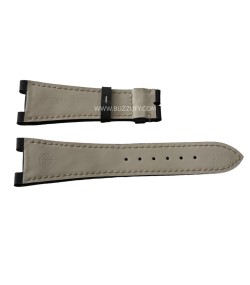 New leather brown strap for Patek Philippe watches 25 x 12 mm
