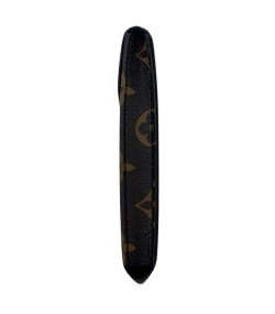 New Louis Vuitton watch brown leather pouch