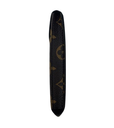 New Louis Vuitton watch brown leather pouch
