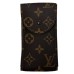 Кожена чанта за часовник Louis Vuitton с оранжеви шевове