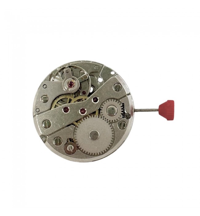 New old stock Lorsa P62 manual-winding movement with winding stem