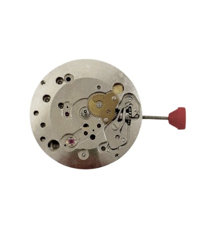New old stock Lorsa P62 manual-winding movement with winding stem
