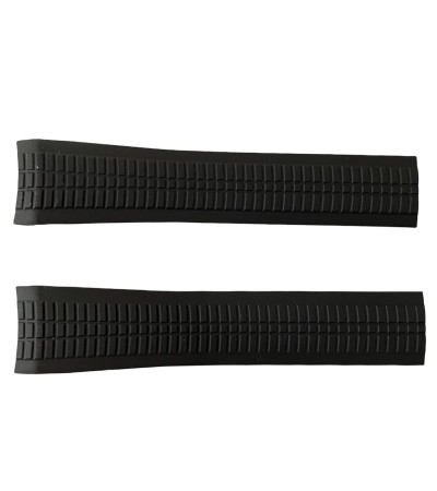New Patek Philippe 5167A black rubber strap 21mm