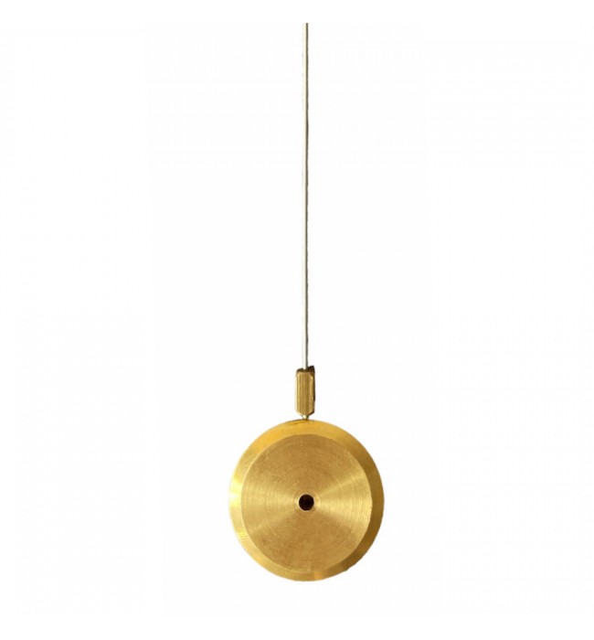 French bracket clock pendulum 28 mm of solid brass 200 mm