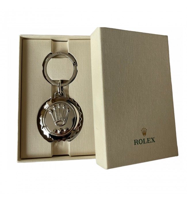 New Rolex keychain steel crown