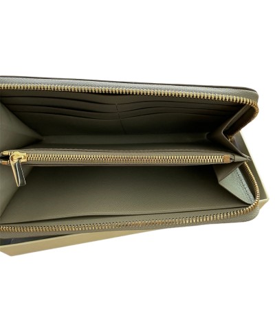 New Rolex leather women grey long wallet 2022