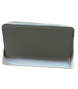 New Rolex leather women grey long wallet 2022