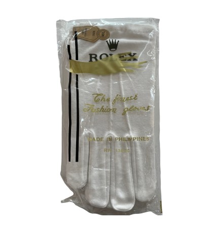 New Rolex white presentation gloves M/L