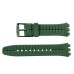Зелен силиконов каишка за часовник Swatch ASUSG406