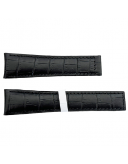 New Tag Heuer black leather alligat ...