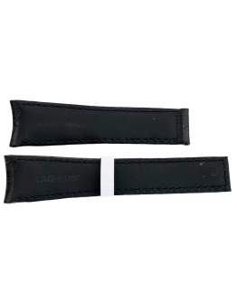 New Tag Heuer black leather alligat ...