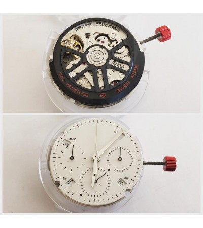 Tag Heuer chronograph movement caliber 02