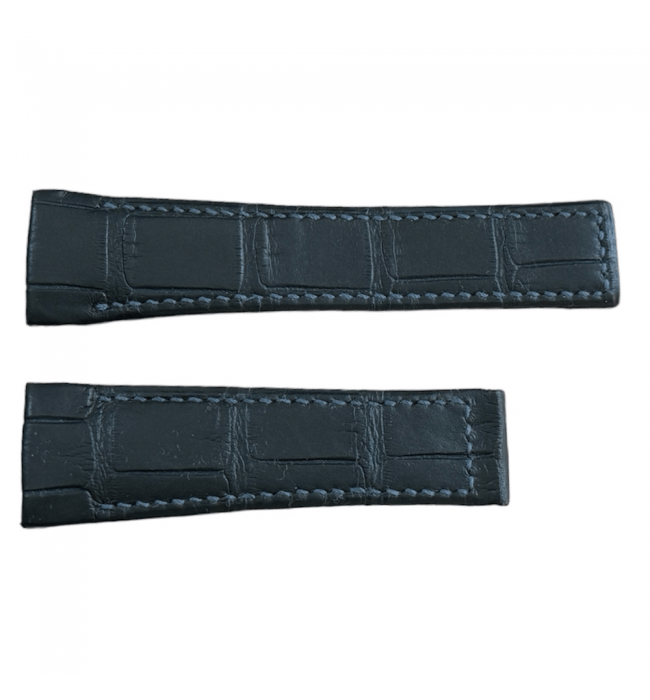 New Tag Heuer genuine leather blue watch strap 22mm