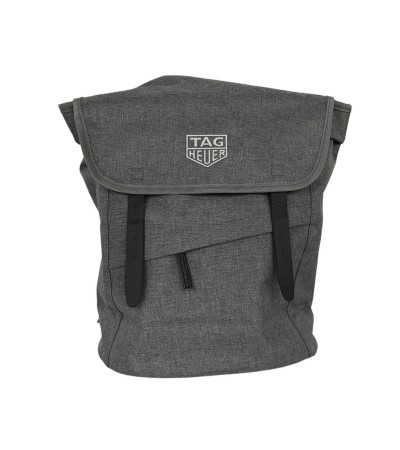 New Tag Heuer grey backpack with logo