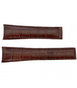 New Tag Heuer watch Alligator dark brown strap 22mm