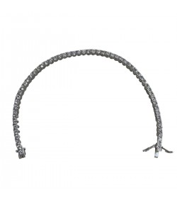 New Tennis bracelet 14k white gold with diamonds 4.23 ct 7 inch