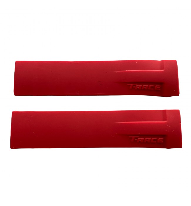 New Tissot T-Race red silicon rubber watch strap 21mm T04841