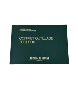 New toolbox booklet on Audemars Piguet on English and French