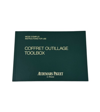 New toolbox booklet on Audemars Piguet on English and French
