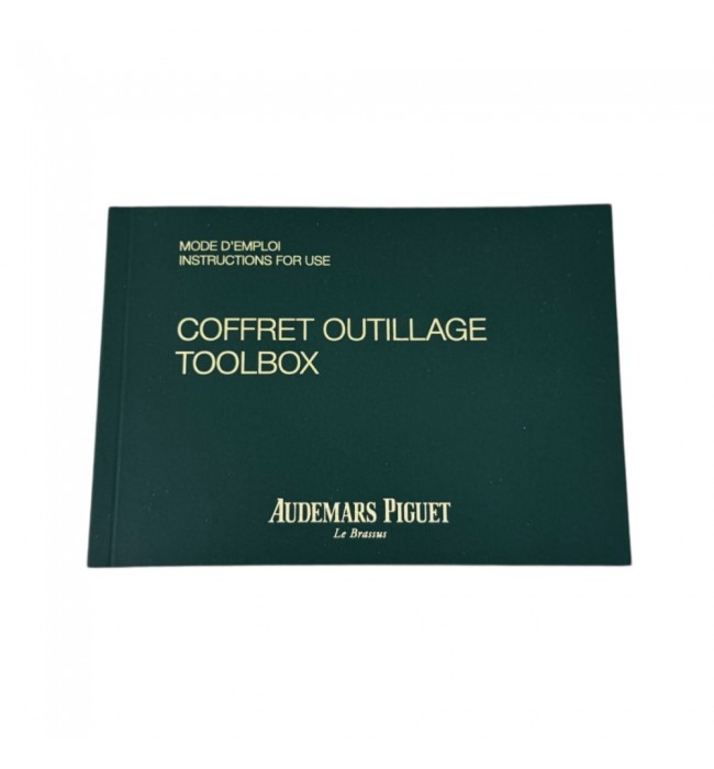 New toolbox booklet on Audemars Piguet on English and French