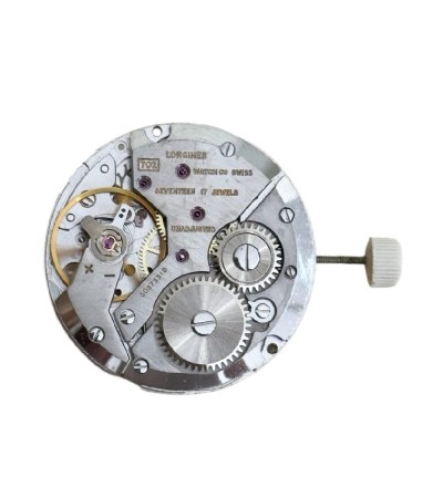 NOS Longines caliber 702 manual-winding movement complete