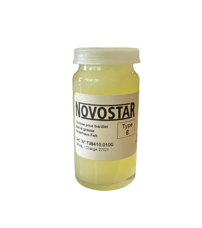 Novostar grease type E for barrels and mainsprings of watches and clocks 30ml