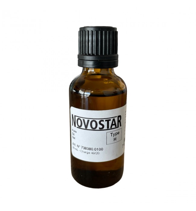 Novostar oil type H, for barrel and precision watch mechanics 30 ml