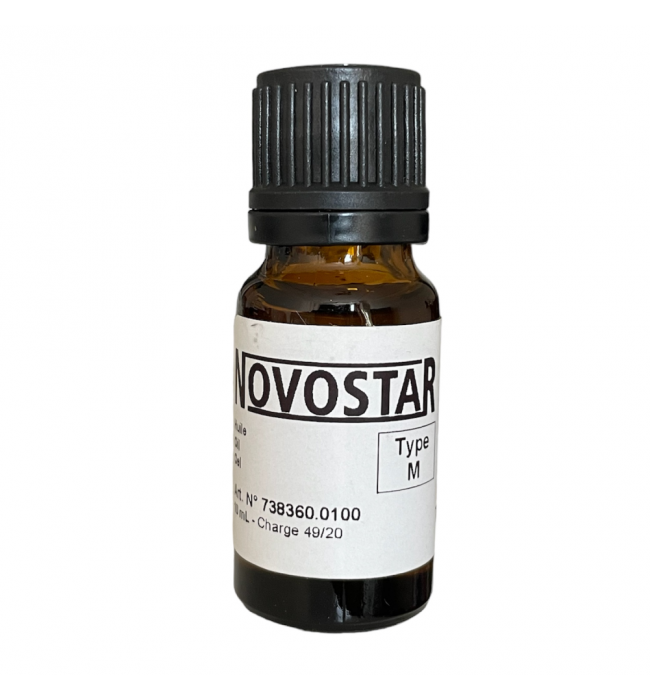 Novostar type M synthetic oil for the escapements of pocket watches 10 ml