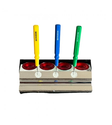 Oil block stand chrome plated with  ...