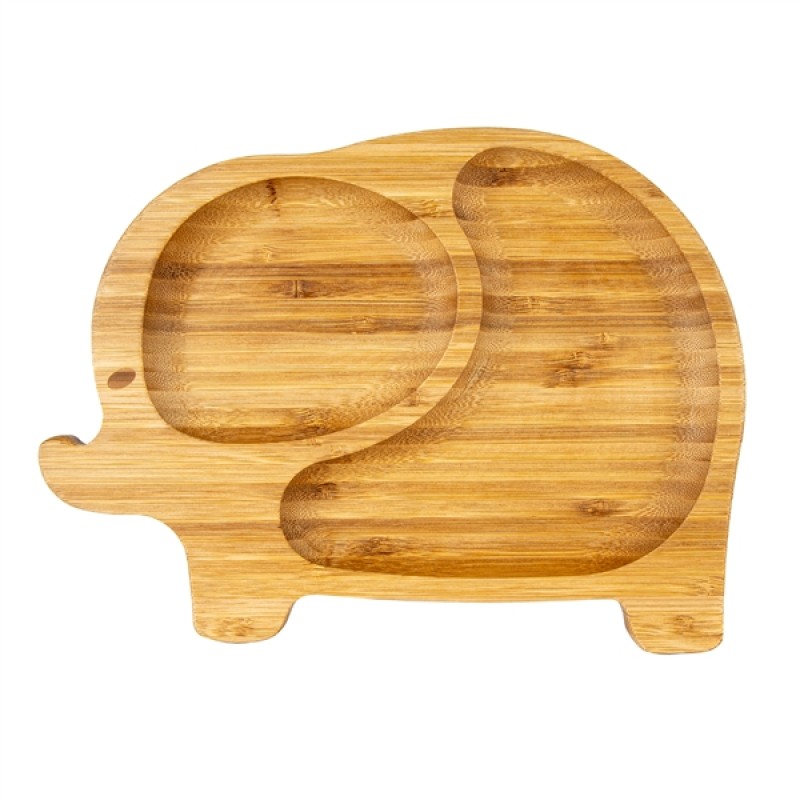 Ola Bamboo Kids Plate Elephant Ola Bamboo Kids Plate Elephant