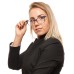 Оптична рамка Omega OM5001-H 090 за жени, синя