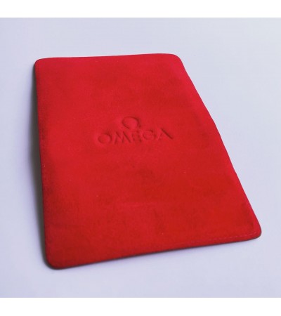 Omega red warranty card holder wallet