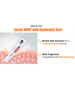 Organic Face Serum, Night Repair with Vitamin C Serum & Hyaluronic Acid 30 ml. Florence Organics