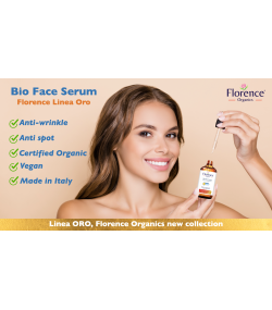 Organic Vitamin C Serum & Hyaluronic Acid for Face, Neck and Eye contour 30 ml. Florence Organics