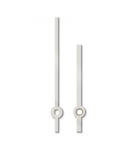 Pair of clock hands, baton-style, l ...