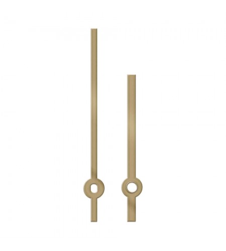 Pair of clock hands, baton-style, l ...