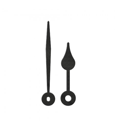 Pair of Pear-Shaped clock hands – p ...