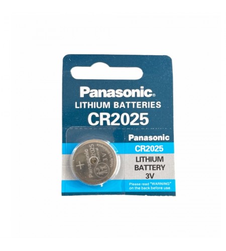 Panasonic CR2025 lithium battery 3V ...