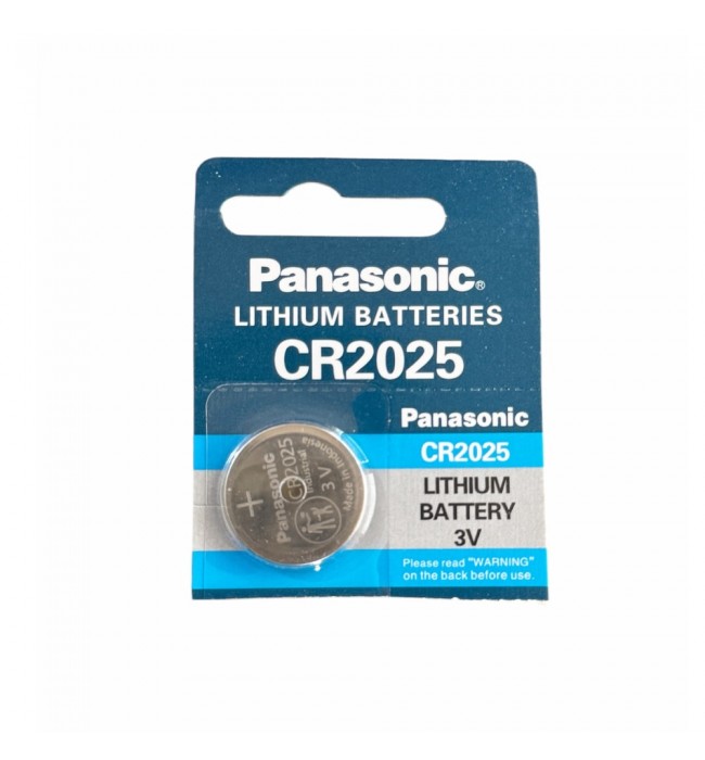 Panasonic CR2025 lithium battery 3V coin cell