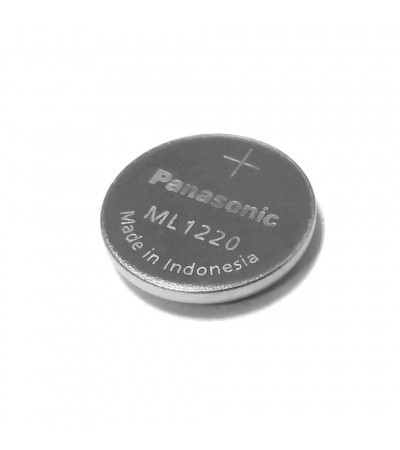 Panasonic ML 1220 3V rechargeable battery capacitor without contact