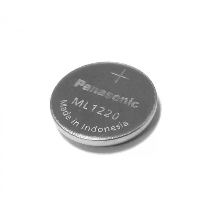 Panasonic ML 1220 3V rechargeable battery capacitor without contact