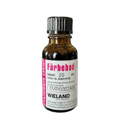 Paris Oxide for blackening silver and copper 20 ml